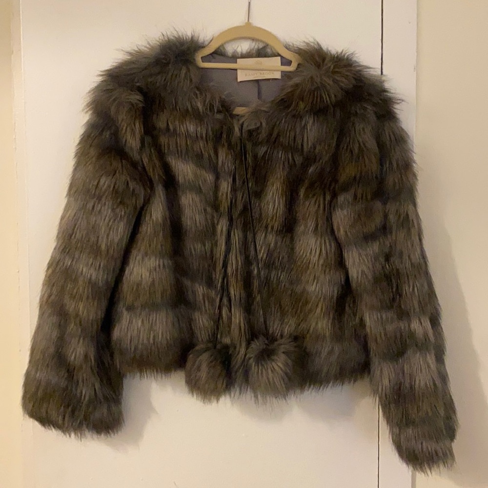 Ramy Brook Faux Fur Krissy Jacket